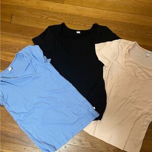 Set of three nursing shirts